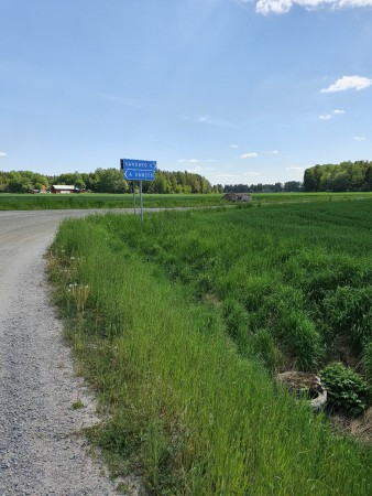 Sväng höger mot Sandbro