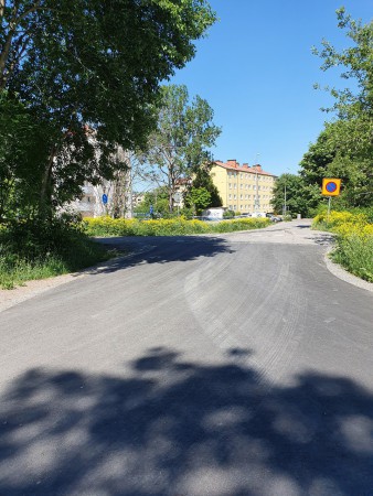 Sväng vänster in på gamla banvallen