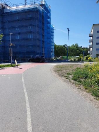 Följ S:t Johannesgatan mot Flogsta